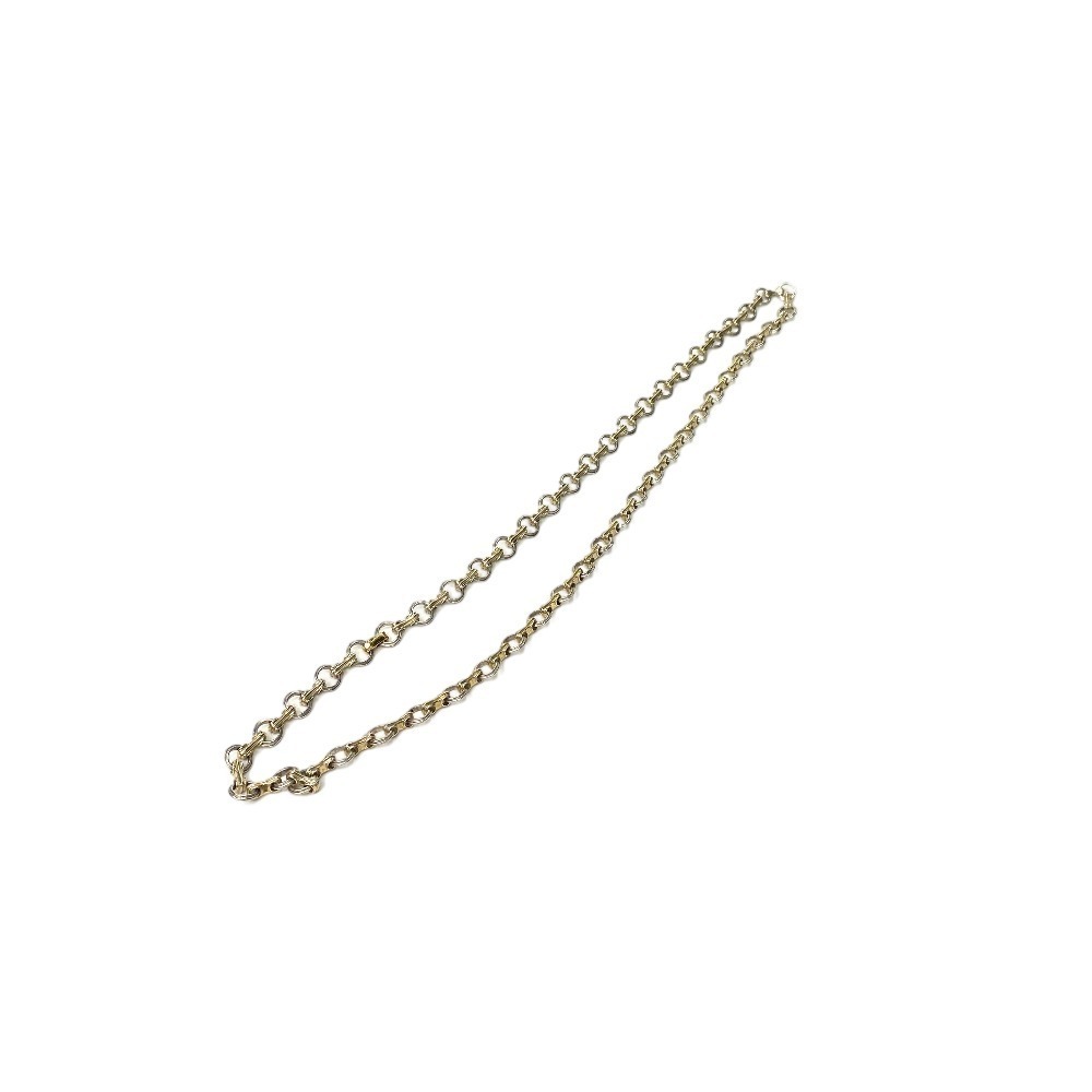 TIFFANY Co Necklace Choker Silver Gold Combination Circle Link Long Mexico